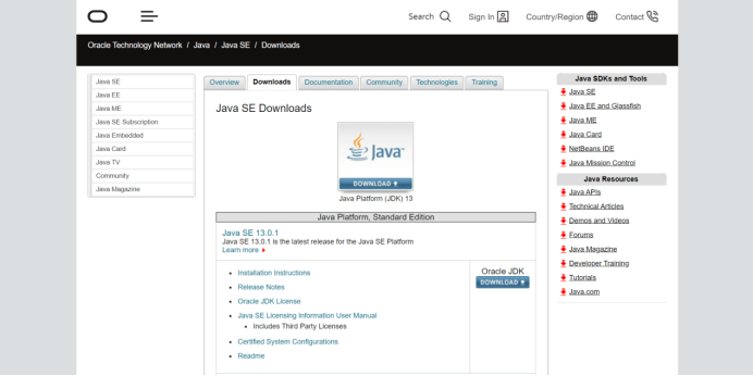 Java 下载界面